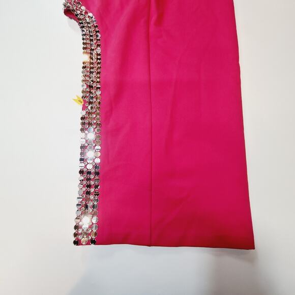 NBD Amaara Midi Dress in Fuchsia Medium - Picture 12 of 12